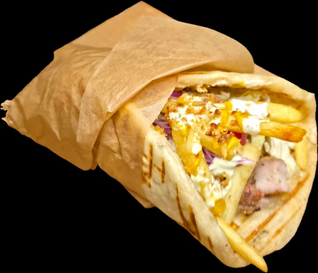 Гирос с цыплёнком